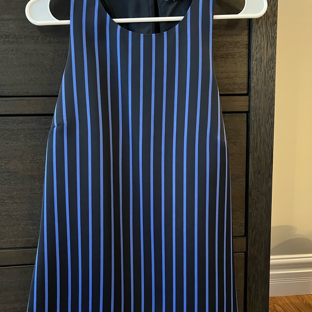 Banana Republic Sleeveless Black and Blue Tank Top